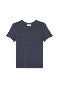 Sonoma Round Collar T-shirt - Vintage Navy Blue