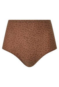 High Waist Brief - Wild brown