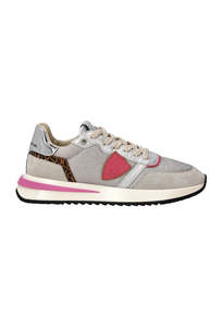 Phillippe Model: Tropez 2.1 Low Woman - Metal Tecnique Argent Rose