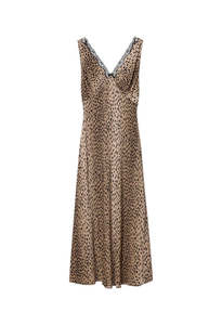 Rixo: Sandrine Dress - Antelope Spot Black