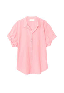Channing Shirt - Hot Coral