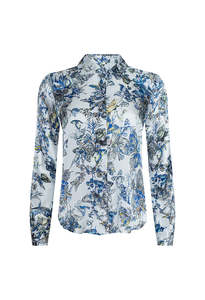 Clothing: Tyler Blouse - Watercolour Butterfly