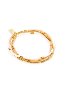 Sunny Bracelet Set - Coral