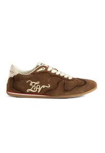 Shoes: Dance Suede Sneakers - Cognac