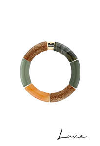 Jewellery: Parabaya Verde Bangle