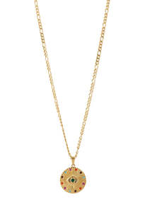 Jewellery: Halo Gold Necklace