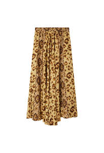 Lino Skirt - Beige