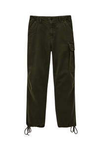 Ba Sh: Fino Cargo Jogger Trousers - Khaki
