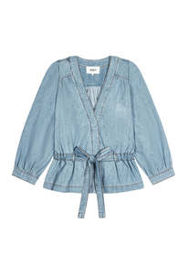 Lavina Top - Light Blue