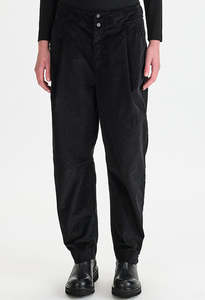 Cotton Relaxed Pant - Black