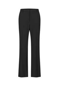 Second Female: Fique Bootcut Trousers - Black