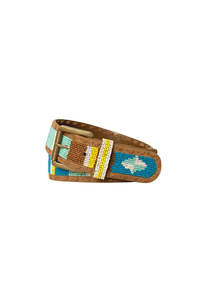 Brixton Belt - Turquoise Sunset