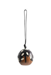 Zadig Et Voltaire: The Chocolate Chou Keyring - Black