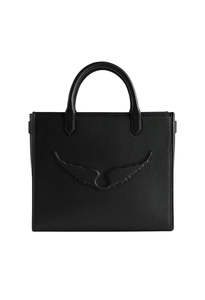 Angel Tote Grained Leather - Black