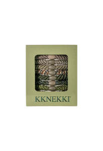 KKNEKKI 8 Pack - Army Edition Hair Ties