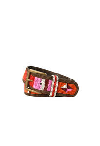 Brixton Belt - Neon Sunset