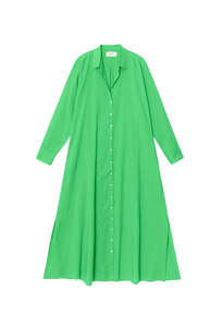 Boden Dress - Green Leaf