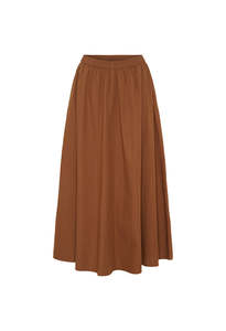 Irissa Long Skirt - Cambridge Brown