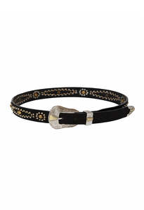 Pancho Belt - Midnight Silver