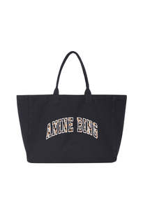 Leo Canvas Tote - Washed Black