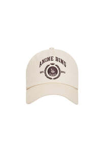 Jeremy Baseball Cap Collegiate - Cream