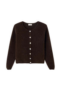Vitow Cardigan - Coffee Mélange