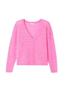 Nuggy Cardigan - Fluro Petunia Mélange