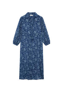 Dresses: Freya Dress - Sakura Indigo