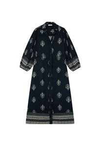 Eleonora Dress - Black Henna