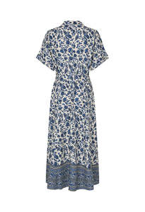 Dresses: Blake Midi Dress - Blue