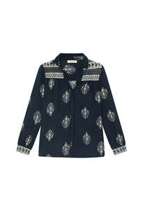 Rani Shirt - Black Henna