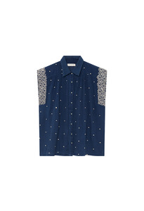 Karina Sleeveless Shirt - Deep River