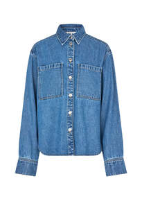 Irvina Denim Shirt - Blue Denim