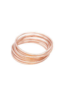 Buddhist Bracelet Thick - Champagne