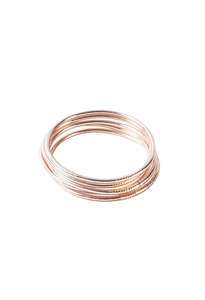 Buddhist Bracelet Thin - Champagne
