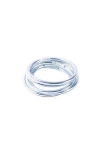 Jewellery: Buddhist Bracelet Thick - Silver