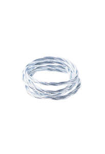 Jewellery: Buddhist Bracelet Twist - Silver