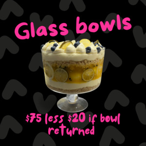 Glass Dessert Bowls