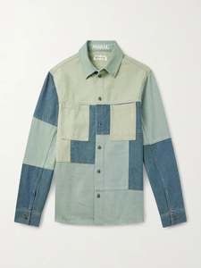 Frontpage: Patchwork Denim Shirt