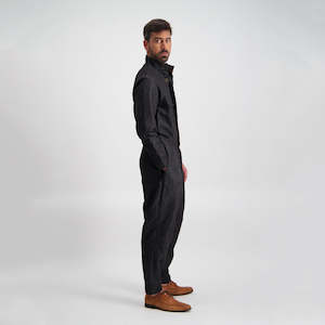 men-jumpsuit: Mechanica Jumpsuit - Black