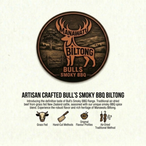 Traditional Biltong Range: Bulls Smoky BBQ Beef Biltong (Sliced)
