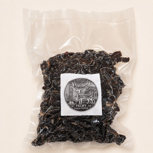 Palmy Black Garlic Pepper Biltong (Sliced)