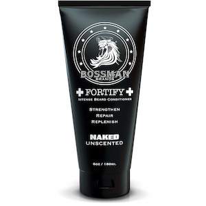 Bossman Fortify Intense Beard Conditioner Naked Unscented