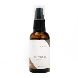 Cutthroat New Zealand: Cutthroat NZ Pre Shave Oil - Sandalwood