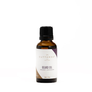Cutthroat NZ Smokey Lavender Beard Oil