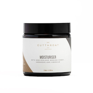 Cutthroat NZ Moisturiser - Manuka Honey and Harakeke  100ml