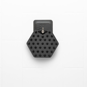 Tooletries Scalp Massager and Hook - Charcoal