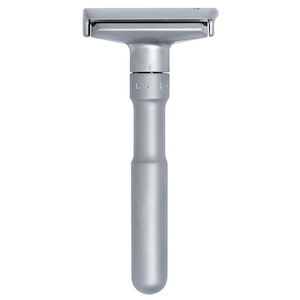 Merkur Futur Safety Razor - Brushed Chrome - Adjustable Blade Setting