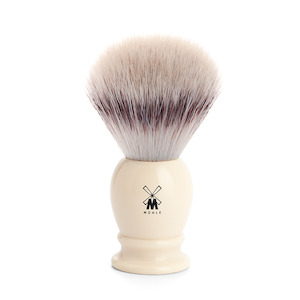 Muhle 33K257 Large Synthetic Silvertip Shaving Brush - Ivory