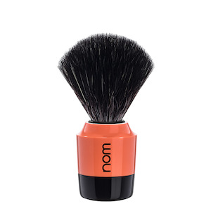 Synthetic Shaving Brushes: nom MARTEN 21 CO Synthetic Black Fibre Shaving Brush